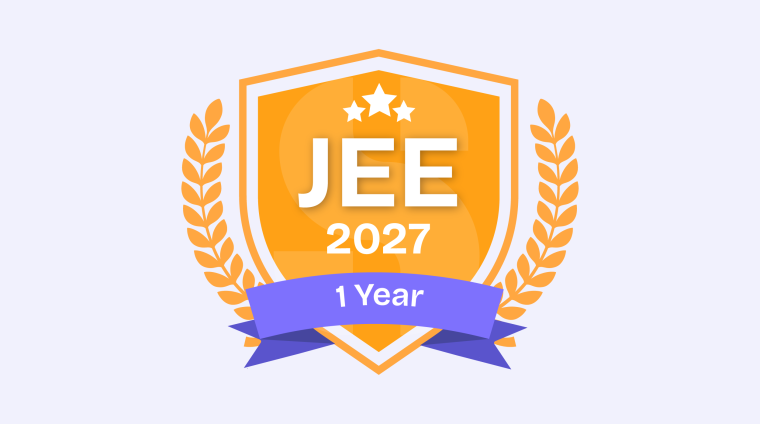 JEE 2027 – 1 year JEE 2027 - 1 year