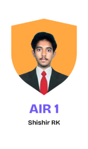 Rank holders-3_AIR 1 Shishir RK
