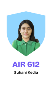 Rank holders-3_AIR 612 Suhani Kedia.png