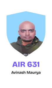Rank holders-3_AIR 631 Avinash Maurya.png