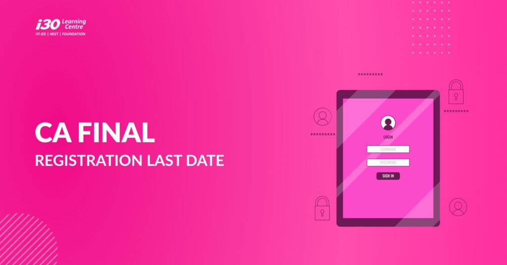 CA Final Registration