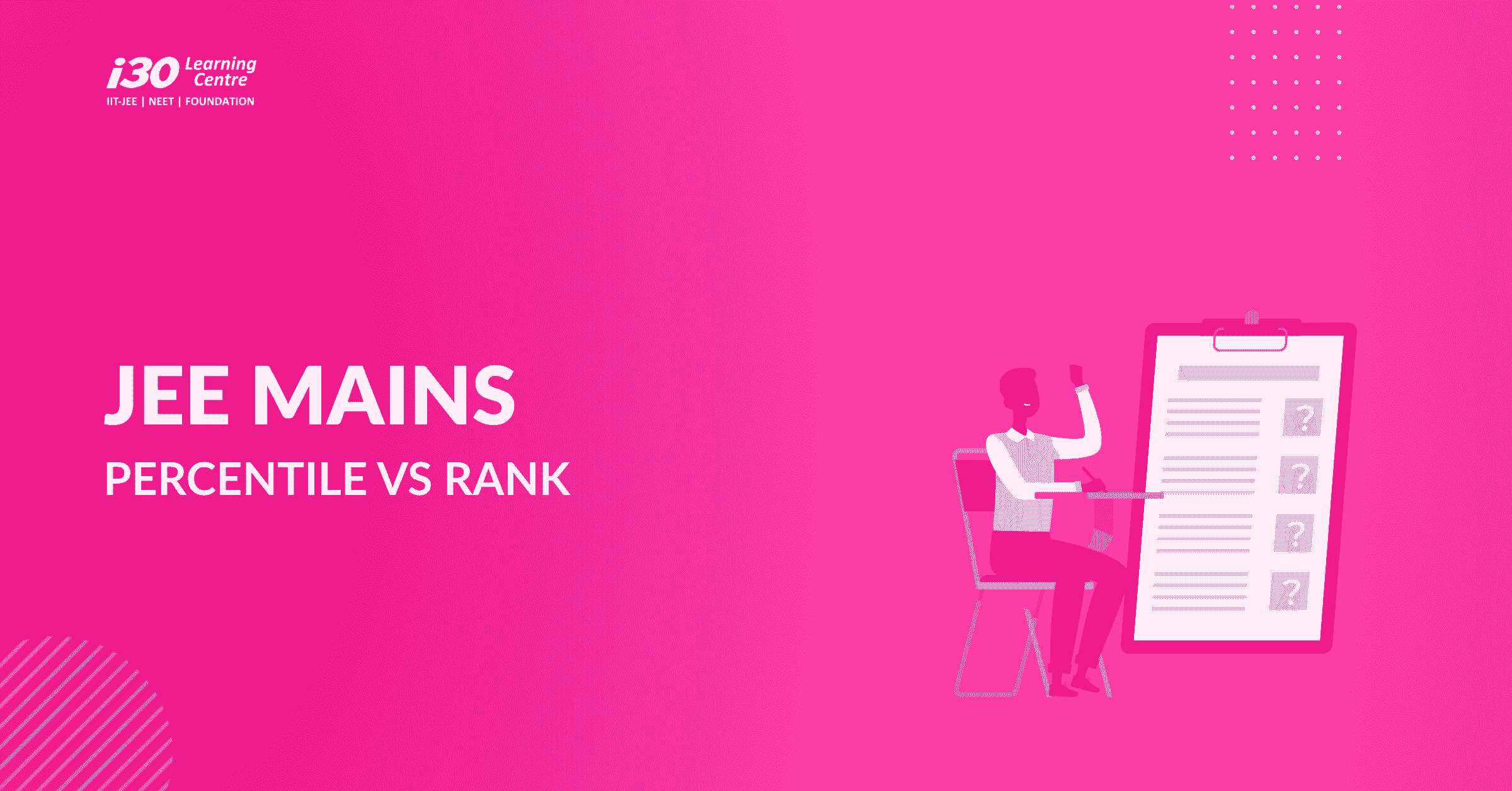 JEE Mains Percentile vs Rank