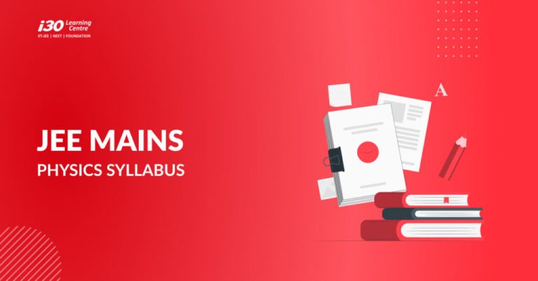 JEE Mains Physics Syllabus