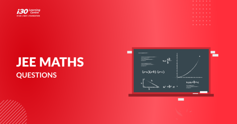 JEE mains Maths Questions