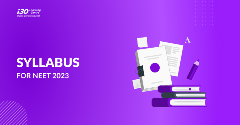 Syllabus for NEET