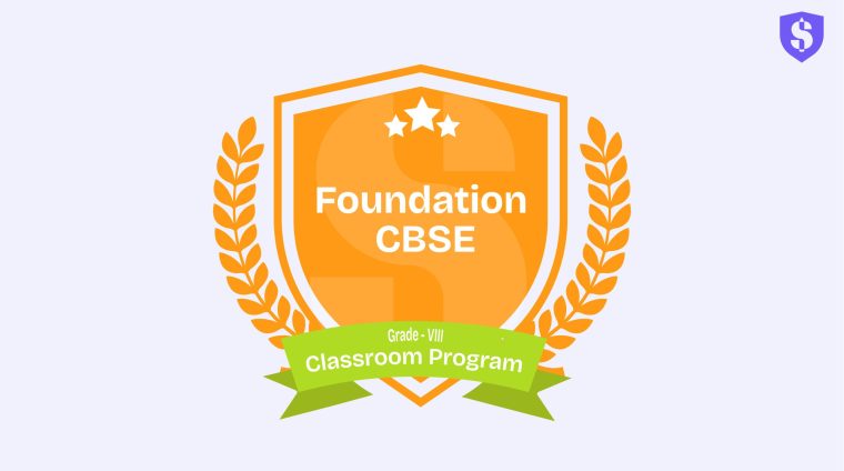 CRP Foundation CBSE VIII Classroom CBSE Class 8 Foundation Course