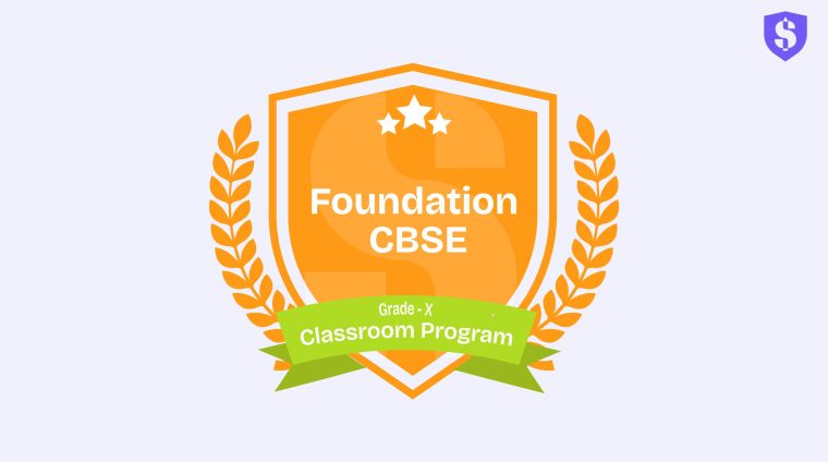 CRP Foundation CBSE X Classroom Program Foundation Course for CBSE Class 10