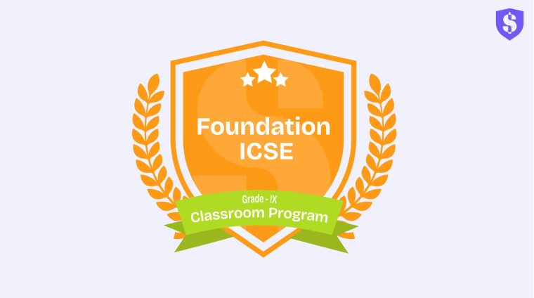 CRP Foundation ICSE IX ICSE Class 9 Foundation Classroom Program